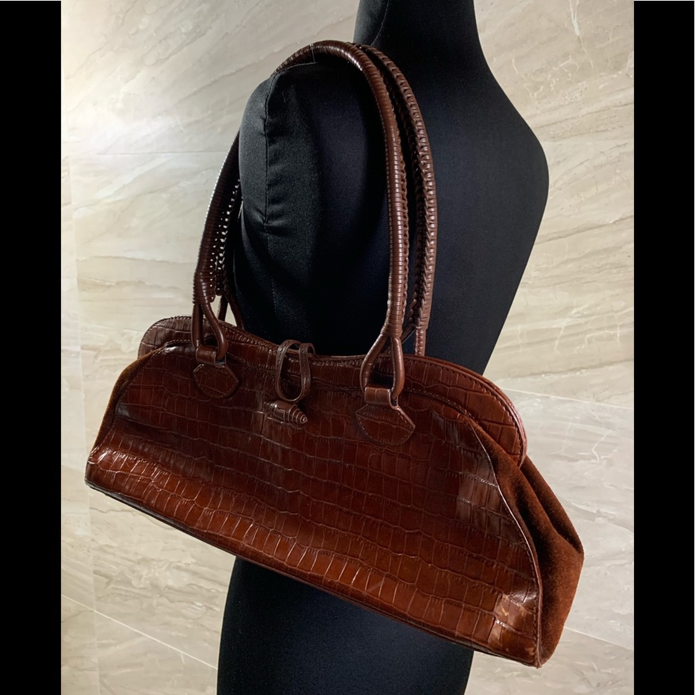 MAXX CROC leather bag - Picture 2 of 5